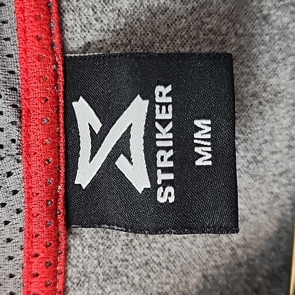 Striker zip up hooded sweatshirt. Size Med - Picture 2 of 8